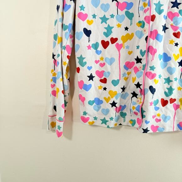 Roller Rabbit Kerri Rosenthal Starry Starry Night Long Sleeve Pajama Top Petite - Picture 2 of 10